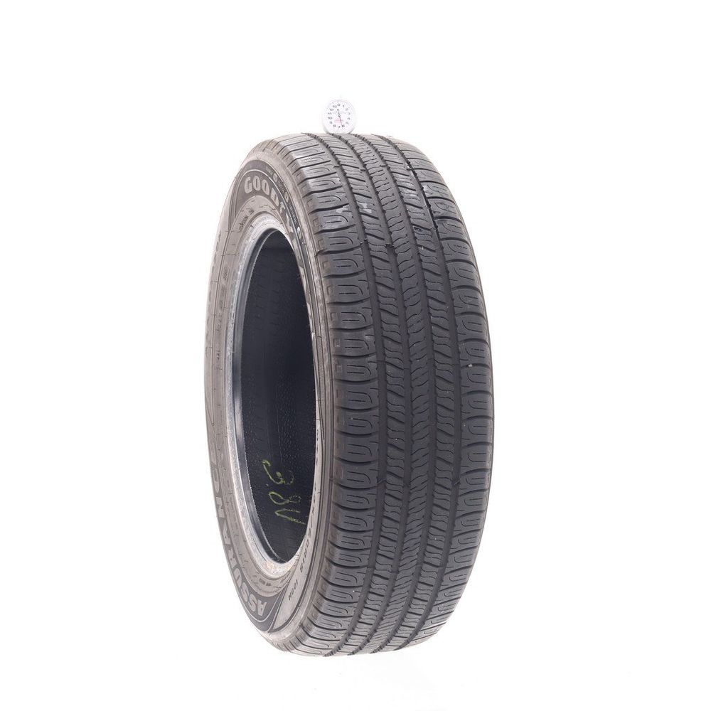 Set of (4) Used 225/60R18 Goodyear Assurance All-Season 100H - 6.5-7/32 - Image 1