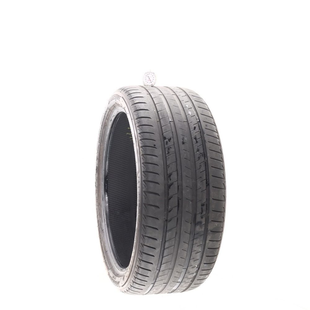 Set of (2) Used 275/35R21 Bridgestone Alenza 001 RFT 103Y - 5-5.5/32 - Image 4