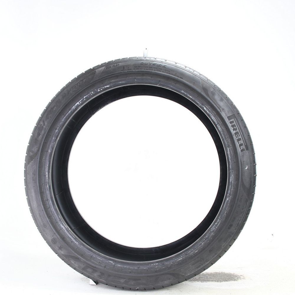 Set of (2) Used 245/40R21 Pirelli P Zero PZ4 Run Flat 100Y - 6.5-8/32 - Image 3