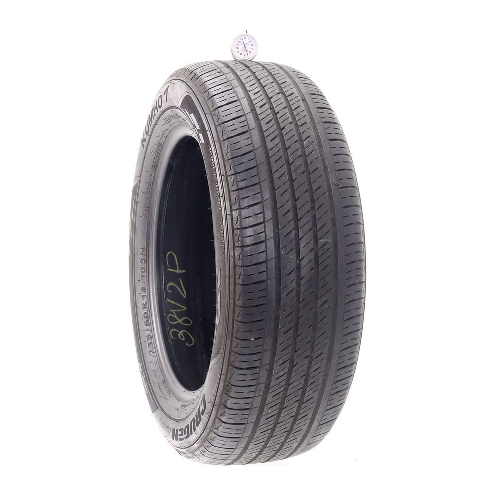 Set of (4) Used 235/60R18 Kumho Crugen Premium 103H - 5-6.5/32 - Image 7