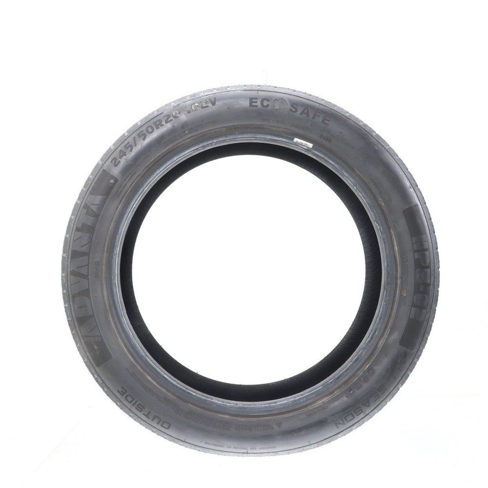 Set of (4) Used 245/50R20 Advanta HP Z-02 102V - 7-8/32 - Image 6