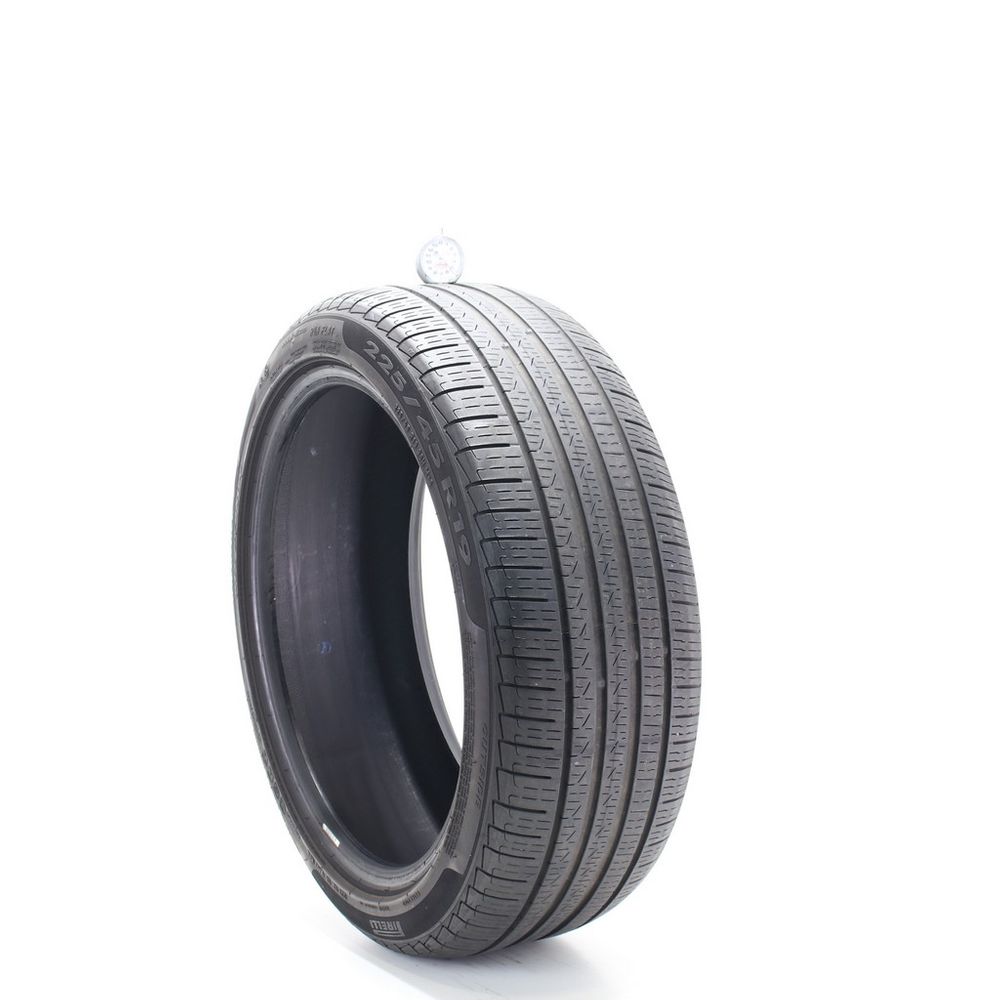 Set of (4) Used 225/45R19 Pirelli Cinturato P7 Run Flat 96H - 5.5-6.5/32 - Image 1