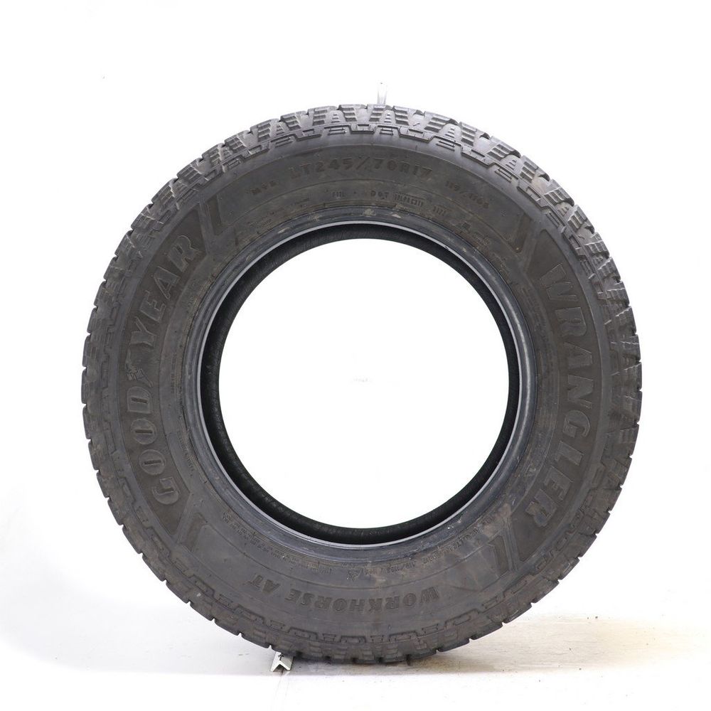 Set of (2) Used LT 245/70R17 Goodyear Wrangler Workhorse AT 119/116S - 10-10.5/32 - Image 6