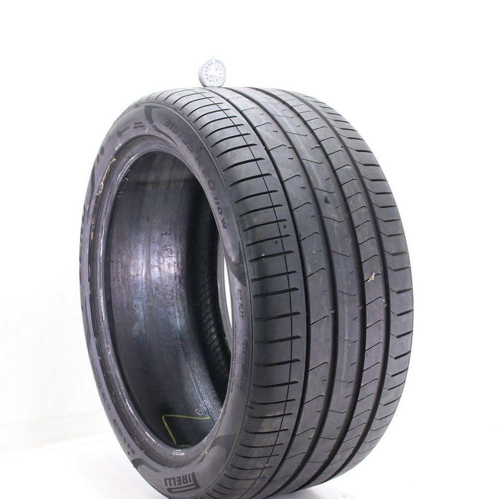 Set of (2) Used 315/35R20 Pirelli P Zero PZ4 Run Flat 110W - 8-9/32 - Image 4