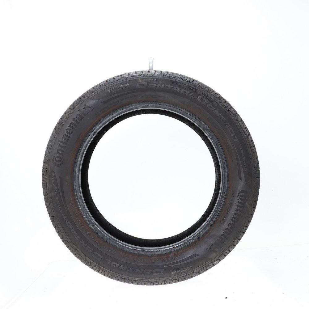 Set of (2) Used 225/55R17 Continental ControlContact Tour A/S Plus 97H - 7-7.5/32 - Image 6