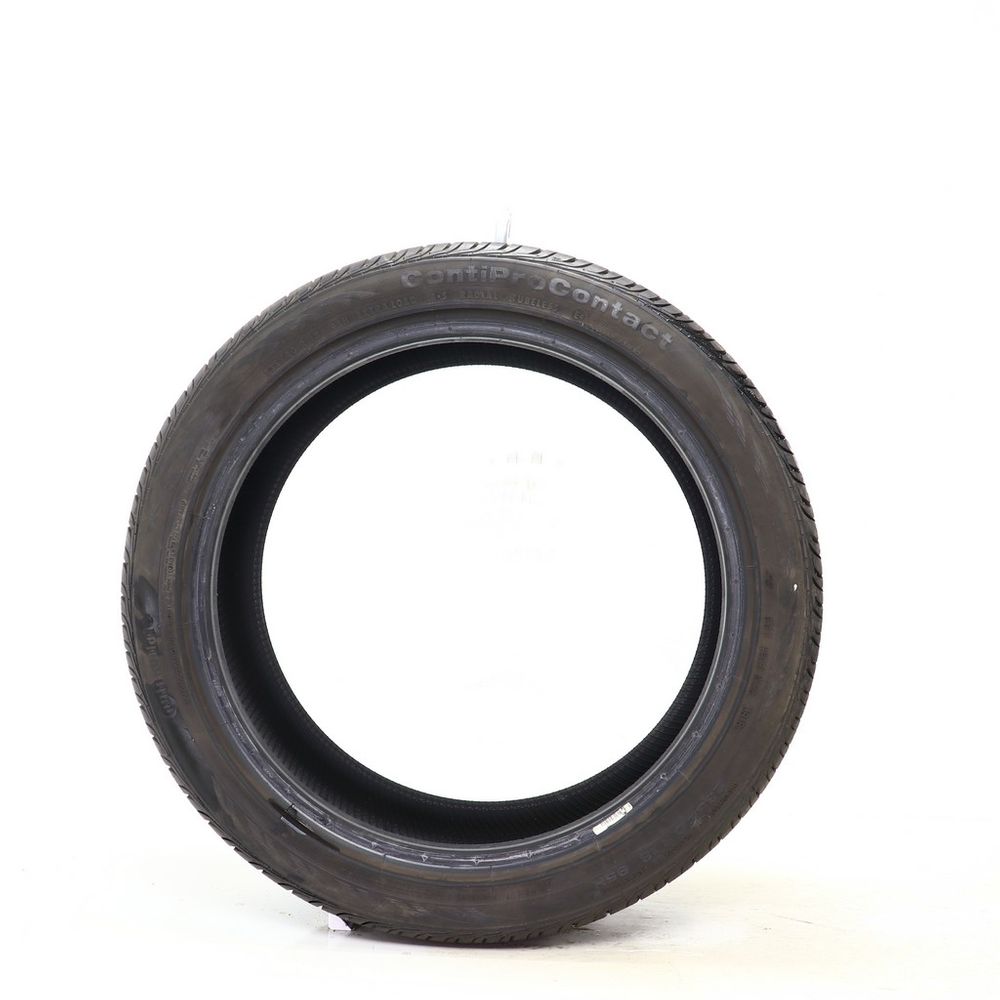 Set of (2) Used 235/40R18 Continental ContiProContact Conti Seal 95H - 8-9/32 - Image 3