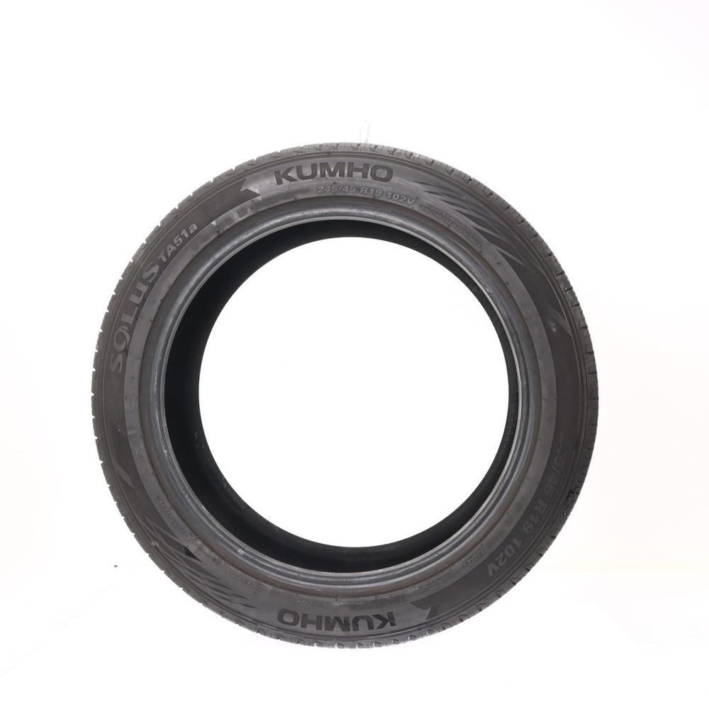 Used 245/45R19 Kumho Solus TA51a 102V - 9/32 - Image 3
