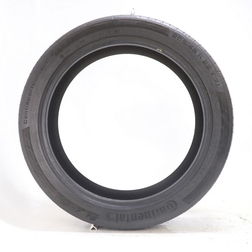 Set of (2) Used 255/45R22 Continental ContiSportContact 5 ContiSilent 107Y - 6-7/32 - Image 6