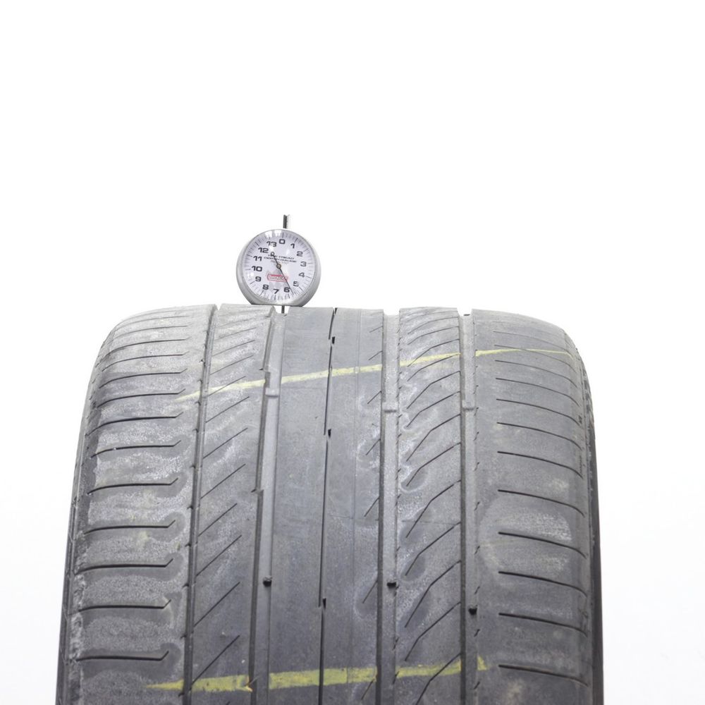 Set of (2) Used 295/35ZR21 Continental ContiSportContact 5 MGT SUV 103Y - 5.5/32 - Image 2