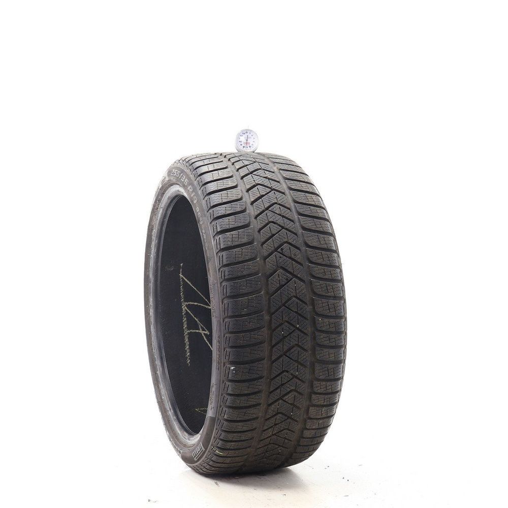 Used 255/35R19 Pirelli Winter Sottozero 3 J 96H - 7.5/32 - Image 1