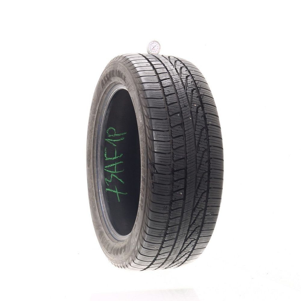 Set of (2) Used 255/50R20 Goodyear Assurance WeatherReady 109V - 7.5-9/32 - Image 4