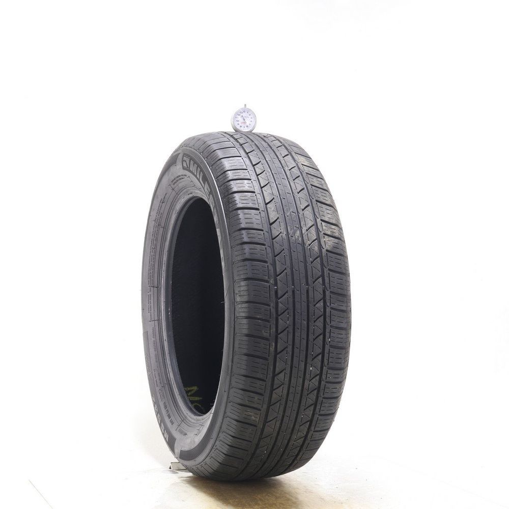 Set of (2) Used 225/60R17 Milestar MS932 Sport 99V - 5.5-6/32 - Image 1