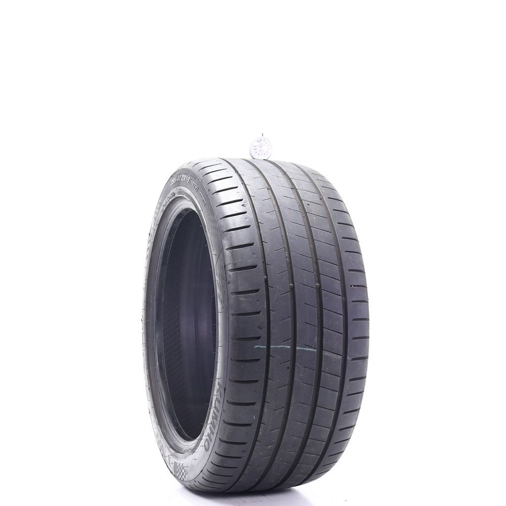 Set of (2) Used 285/40ZR19 Kumho Ecsta PS91 107Y - 6.5-7/32 - Image 4