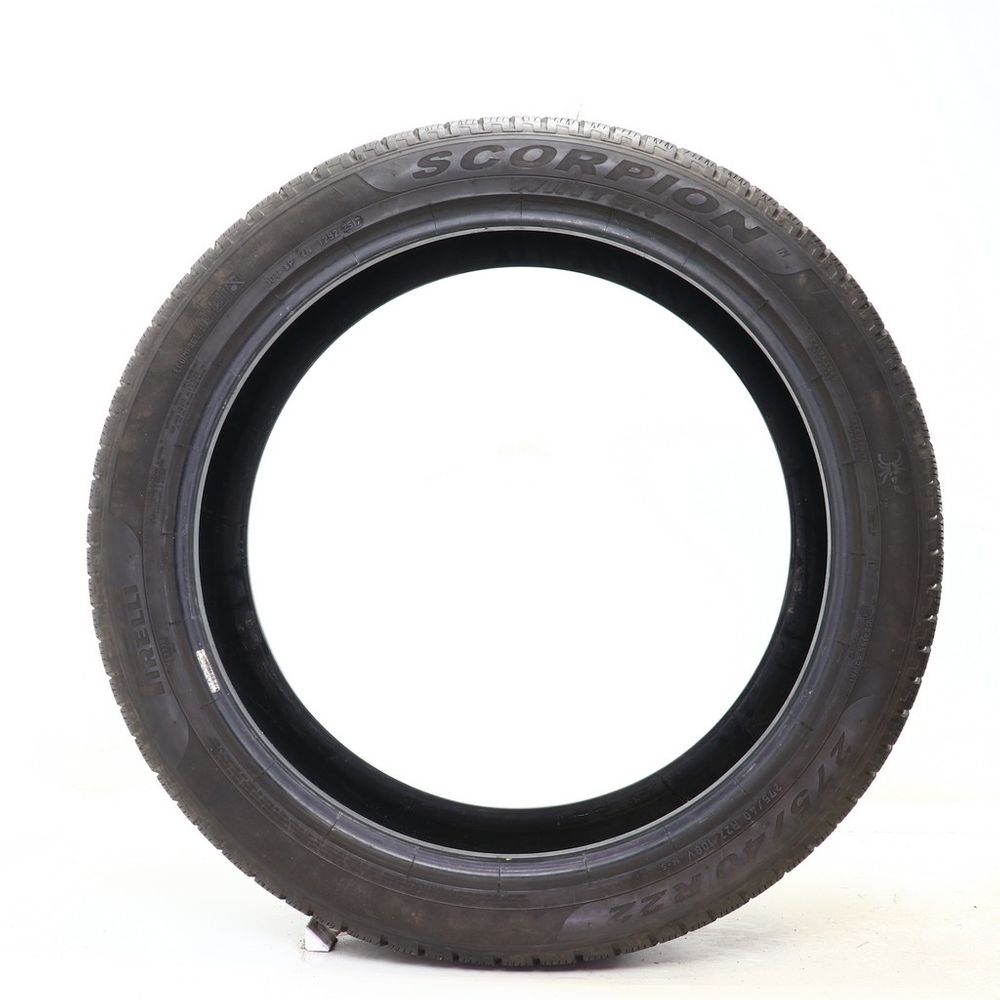 Set of (2) Used 275/40R22 Pirelli Scorpion Winter 108V - 6.5-7/32 - Image 3