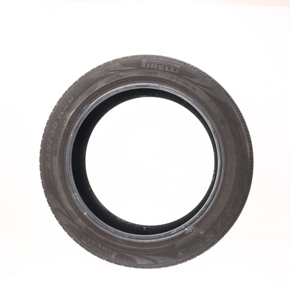 Set of (2) Used 235/55R20 Pirelli Scorpion AS Plus 3 102H - 6.5-8/32 - Image 6