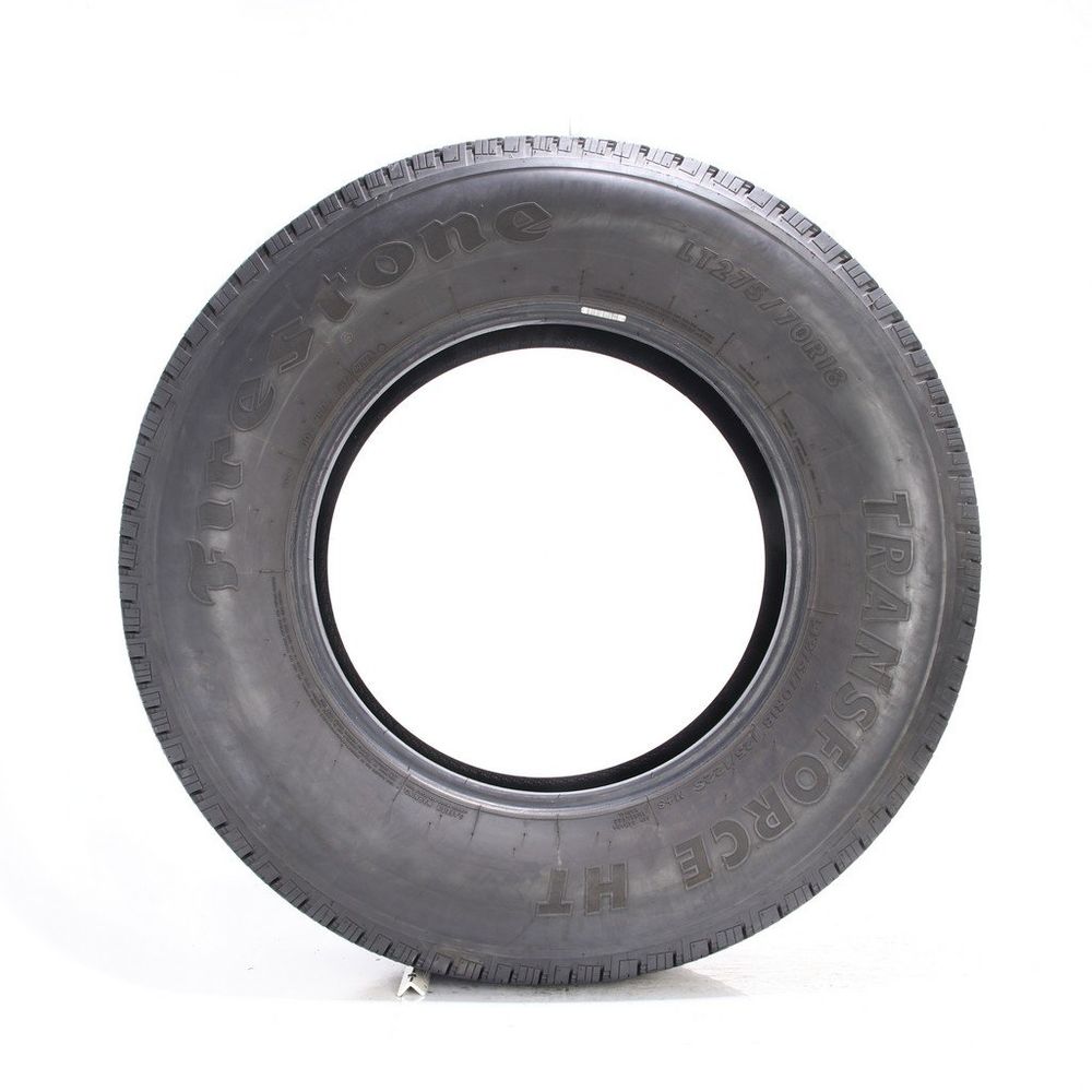 Set of (2) Used LT 275/70R18 Firestone Transforce HT 125/122S E - 12.5-13.5/32 - Image 3