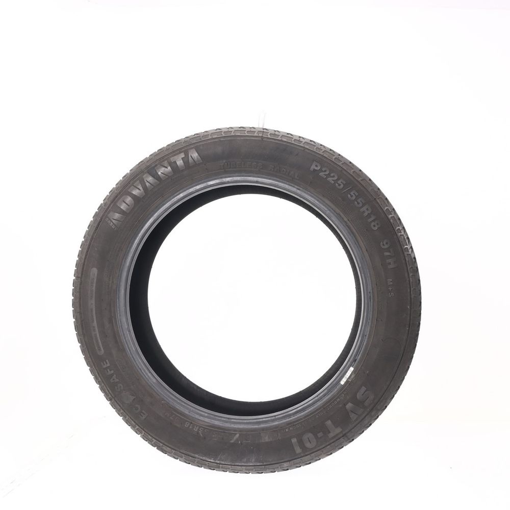 Set of (2) Used 225/55R18 Advanta SV T-01 97H - 7/32 - Image 3