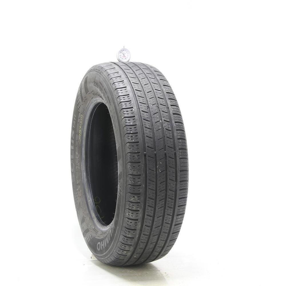 Set of (2) Used 225/65R17 Kumho Solus TA11 102T - 5.5-6.5/32 - Image 1