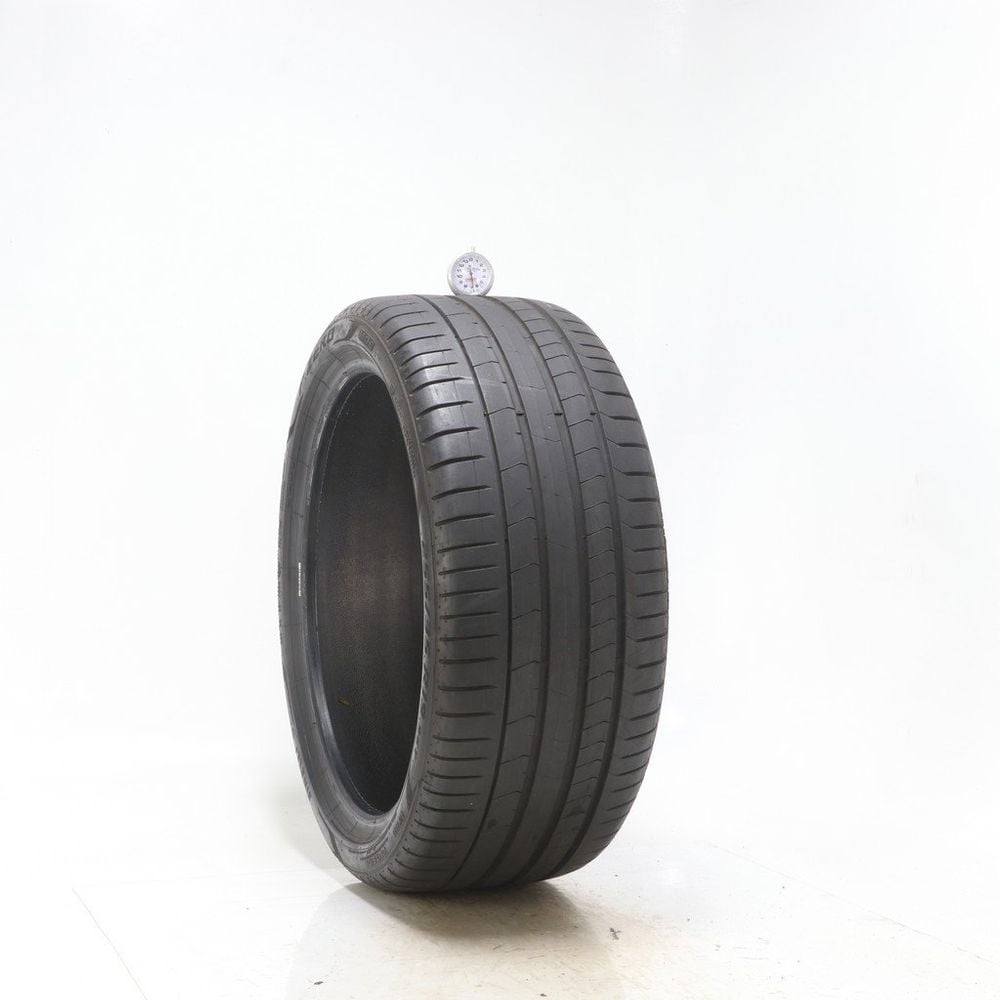 Set of (4) Used 255/35R19 Pirelli P Zero PZ4 MOE Run Flat 96Y - 5-6.5/32 - Image 10