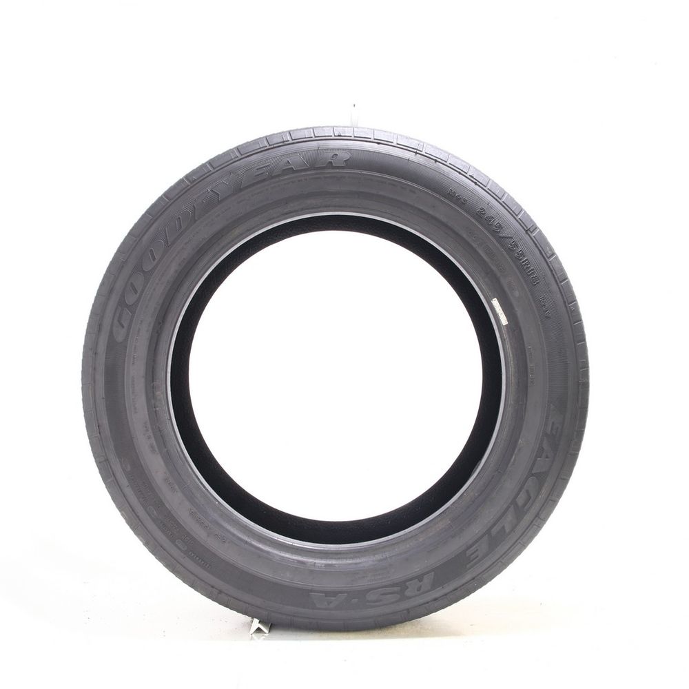 Set of (4) Used 245/55R18 Goodyear Eagle RS-A 103V - 6.5-8/32 - Image 3
