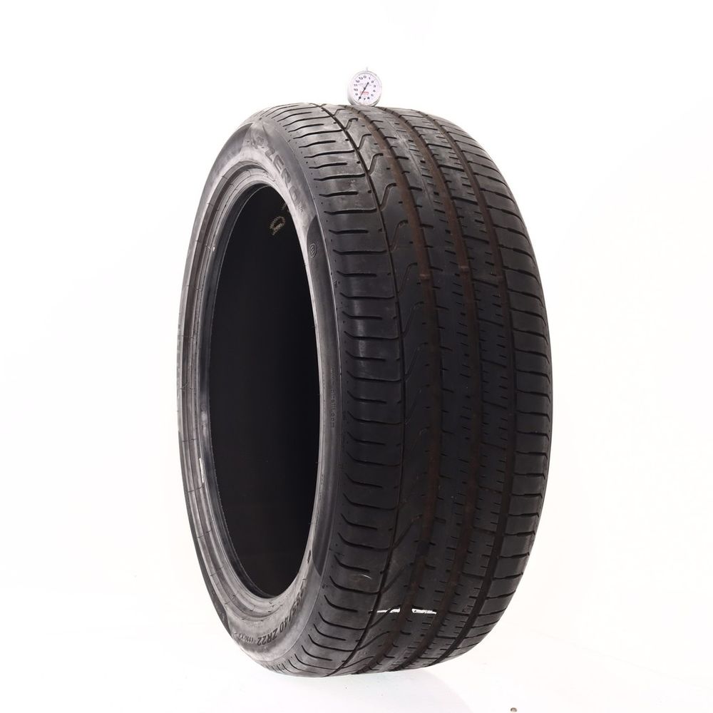 Set of (2) Used 285/40ZR22 Pirelli P Zero B1 110Y - 6.5-8/32 - Image 4
