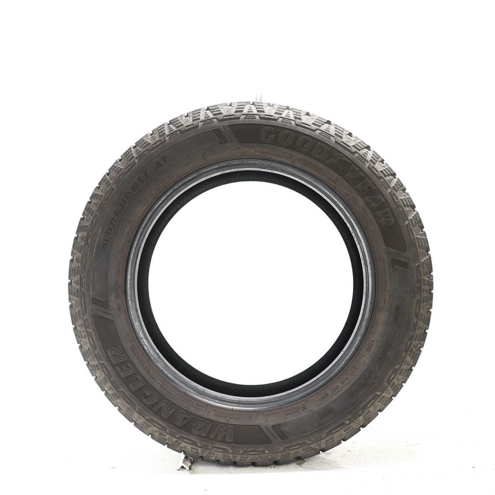 Set of (4) Used 245/60R18 Goodyear Wrangler Workhorse AT 105T - 9.5-11/32 - Image 9