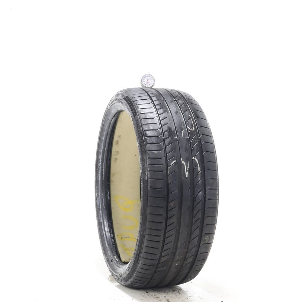 Used 245/35ZR21 Continental ContiSportContact 5P TO ContiSilent 96Y - 7/32 - Image 1