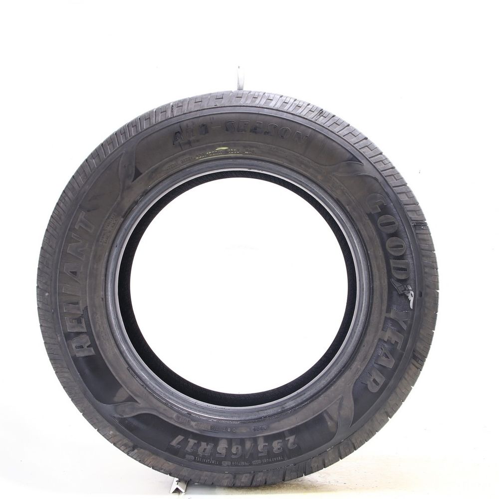 Set of (4) Used 235/65R17 Goodyear Reliant All-season 104V - 7/32 - Image 3