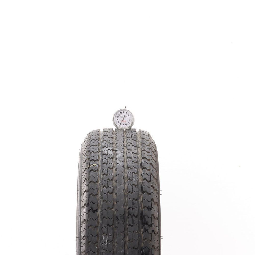 Set of (4) Used ST 205/75R15 Power King Towmax STR II 101/97L C - 7.5-8/32 - Image 5