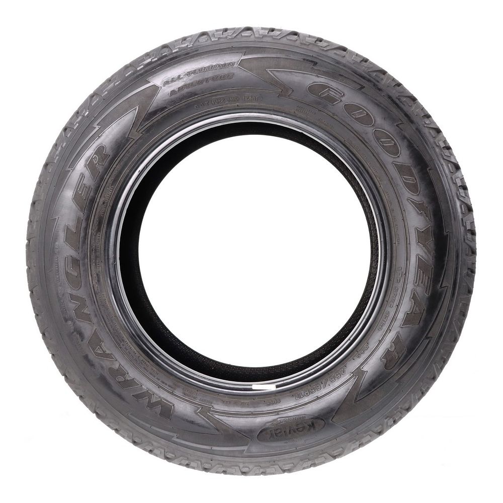 Set of (2) Used 255/65R17 Goodyear Wrangler All-Terrain Adventure Kevlar 110T - 6-6.5/32 - Image 3