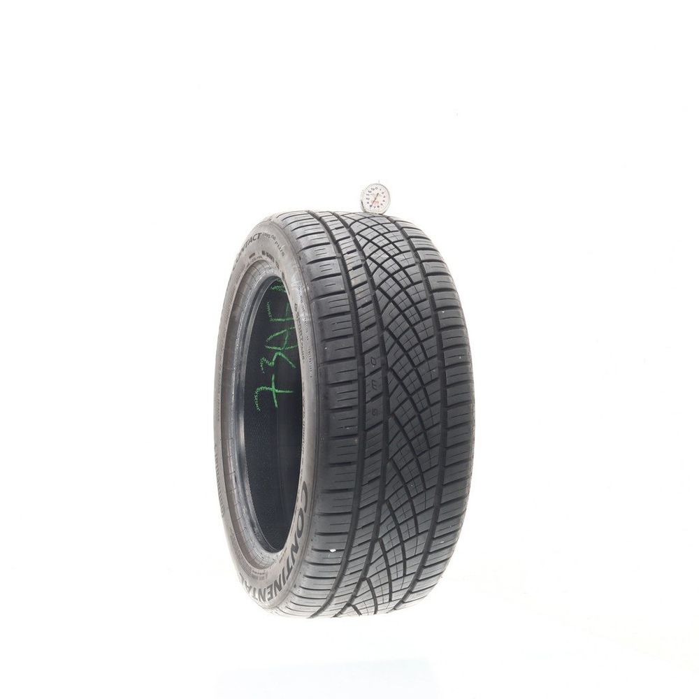 Set of (2) Used 245/45ZR17 Continental ExtremeContact DWS06 Plus 99Y - 7.5-8.5/32 - Image 1