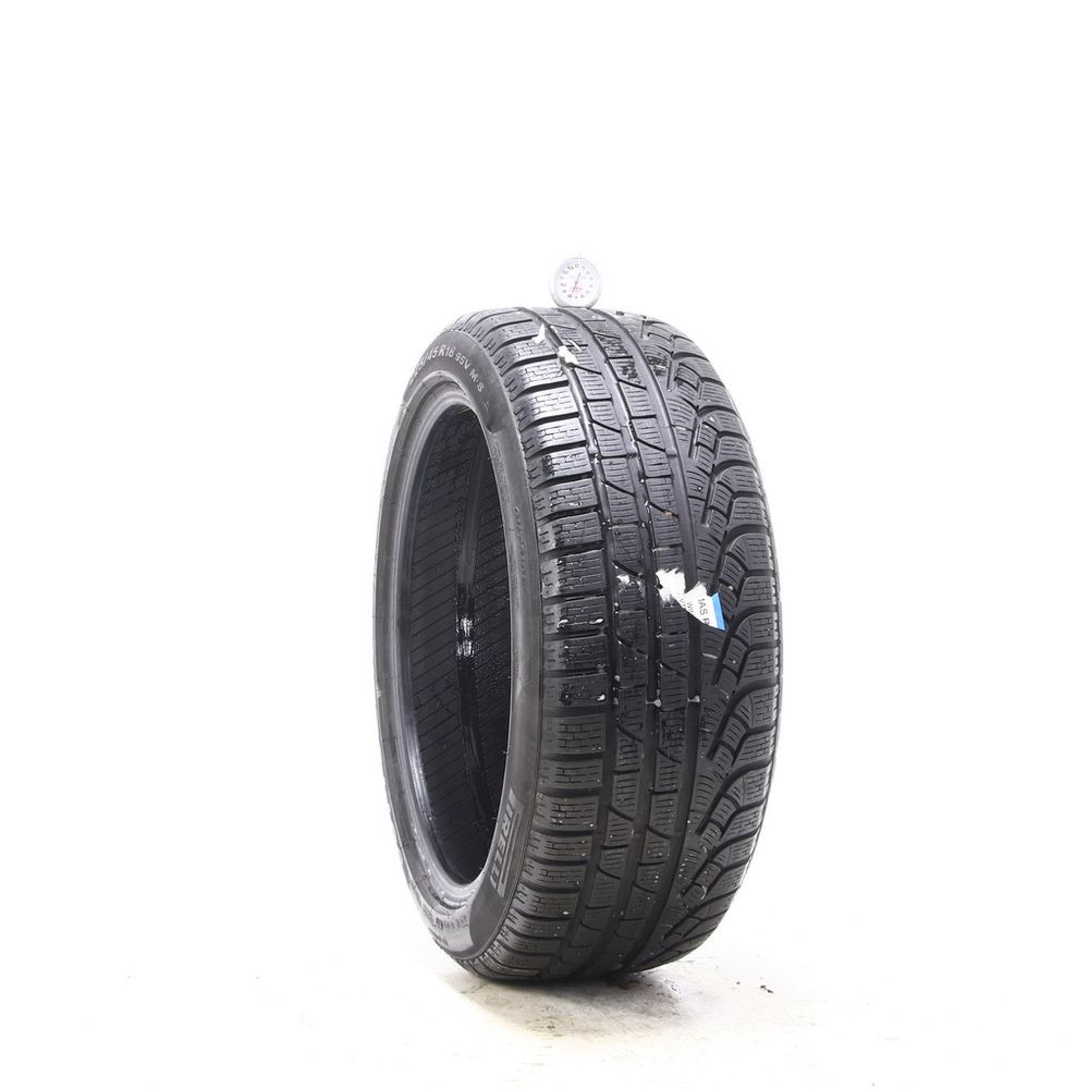 Set of (2) Used 225/45R18 Pirelli Sottozero Winter 240 Serie II 95V - 6-7.5/32 - Image 4