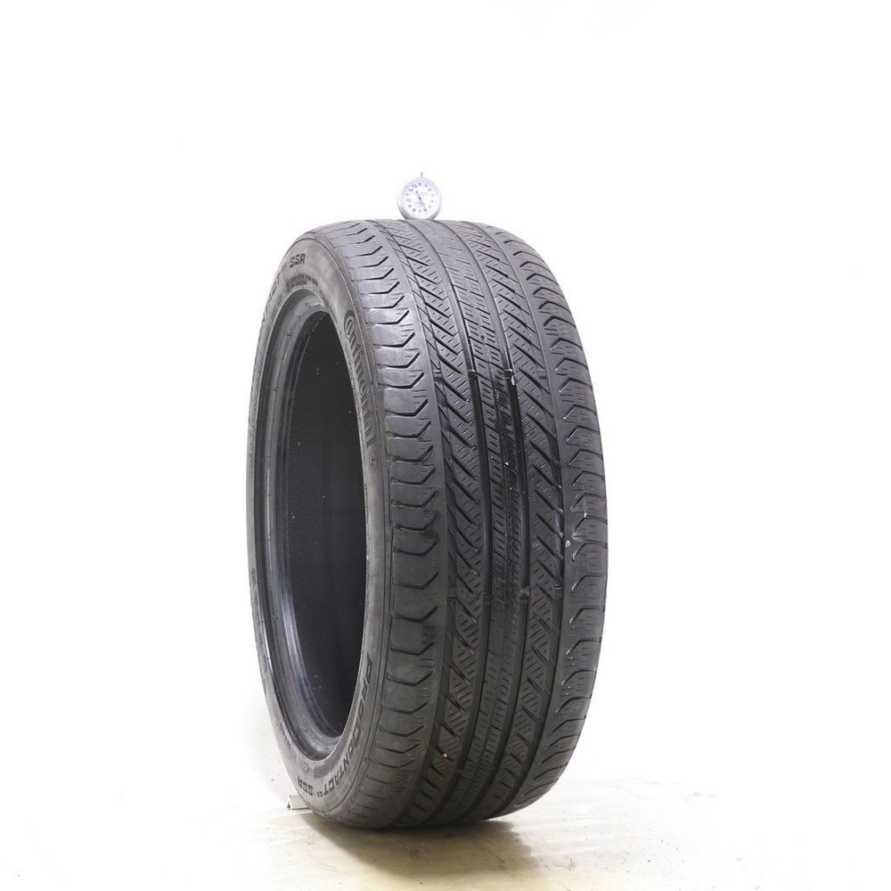 Used 245/45R19 Continental ProContact GX SSR MOE 102H - 6/32 - Image 1