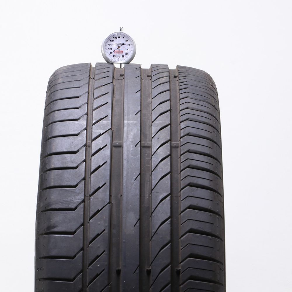 Set of (2) Used 255/45R22 Continental ContiSportContact 5 ContiSilent 107Y - 8.5-9/32 - Image 5