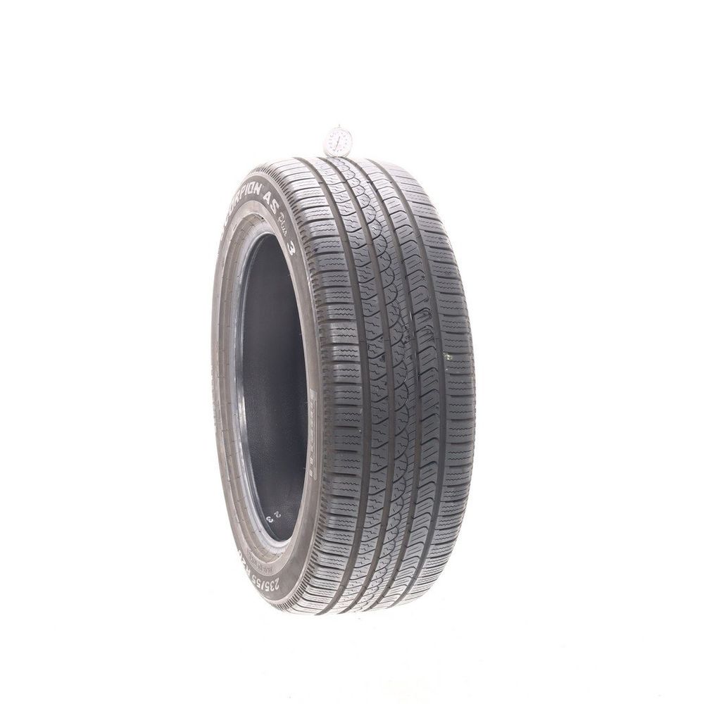Set of (2) Used 235/55R20 Pirelli Scorpion AS Plus 3 102H - 7.5/32 - Image 1