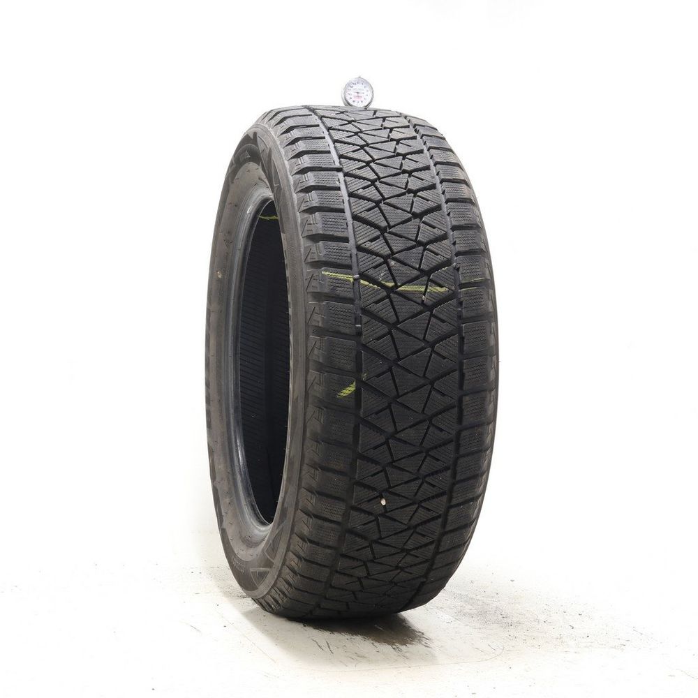 Set of (2) Used 275/55R20 Bridgestone Blizzak DM-V2 117T - 10.5-11/32 - Image 1