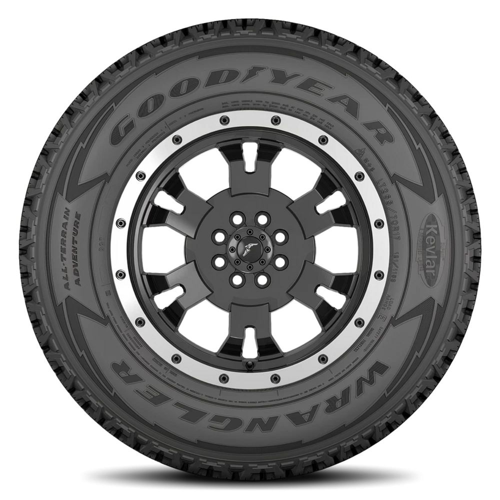 Set of (4) New 255/70R18 Goodyear Wrangler All-Terrain Adventure 113T - Image 2