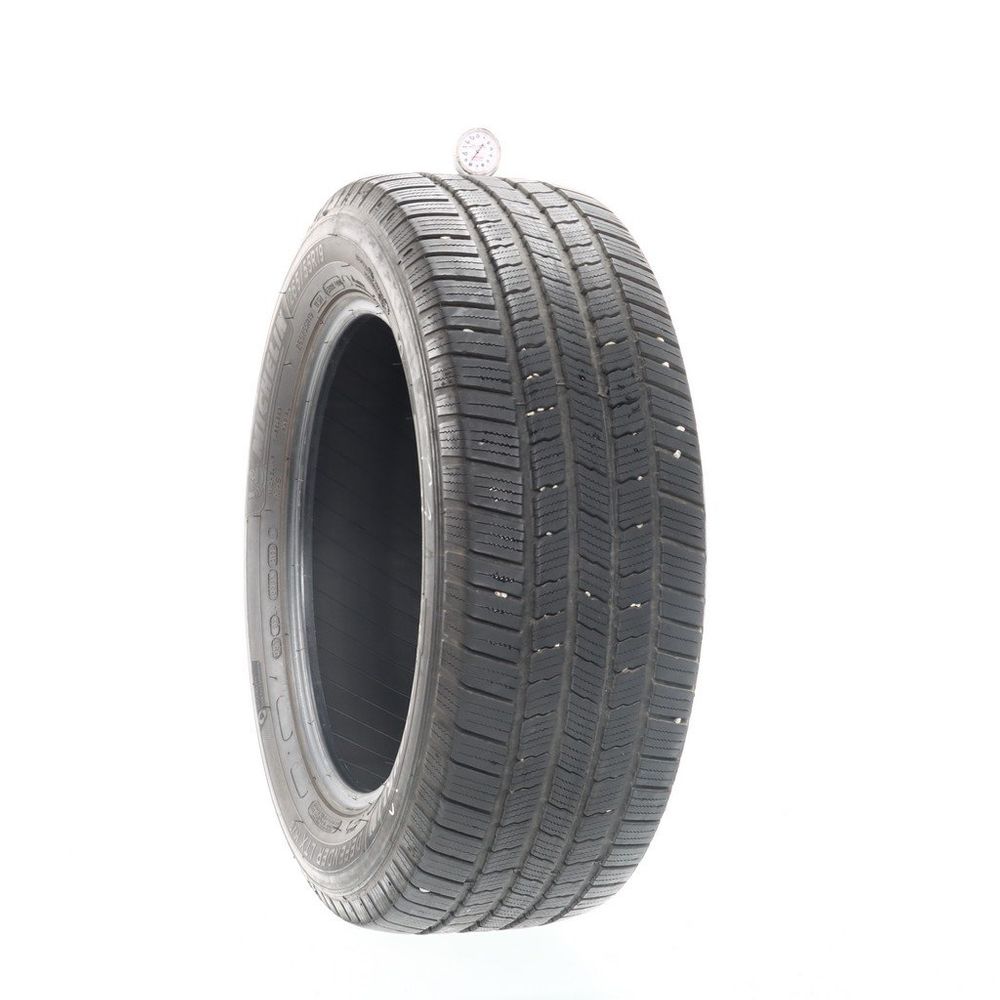 Set of (2) Used 265/55R19 Michelin Defender LTX M/S 113H - 8-9/32 - Image 1