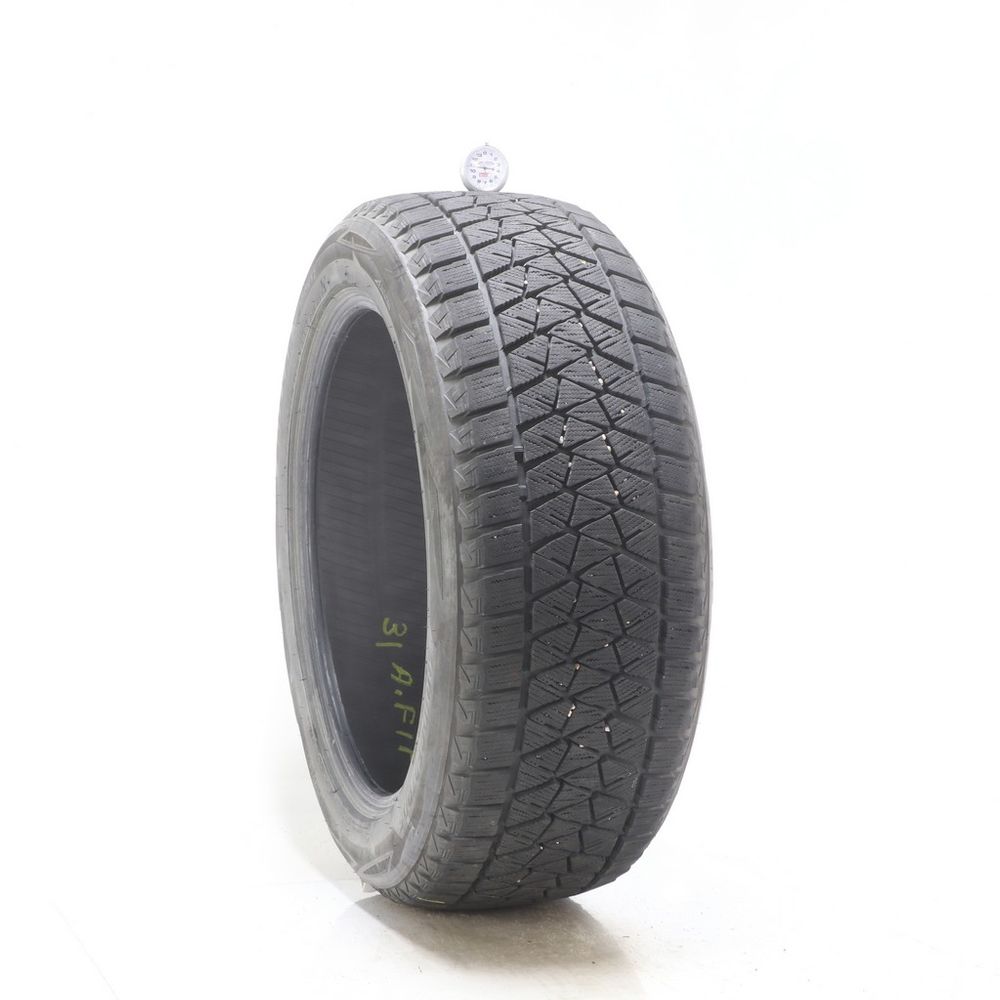 Set of (2) Used 255/50R20 Bridgestone Blizzak DM-V2 109T - 9-10.5/32 - Image 4