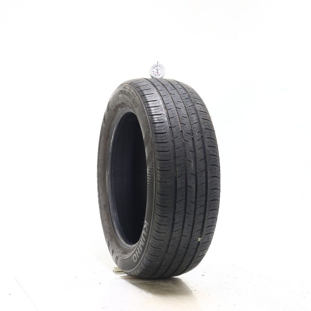 Set of (2) Used 215/55R17 Kumho Solus TA31 94V - 6.5-7.5/32 - Image 1