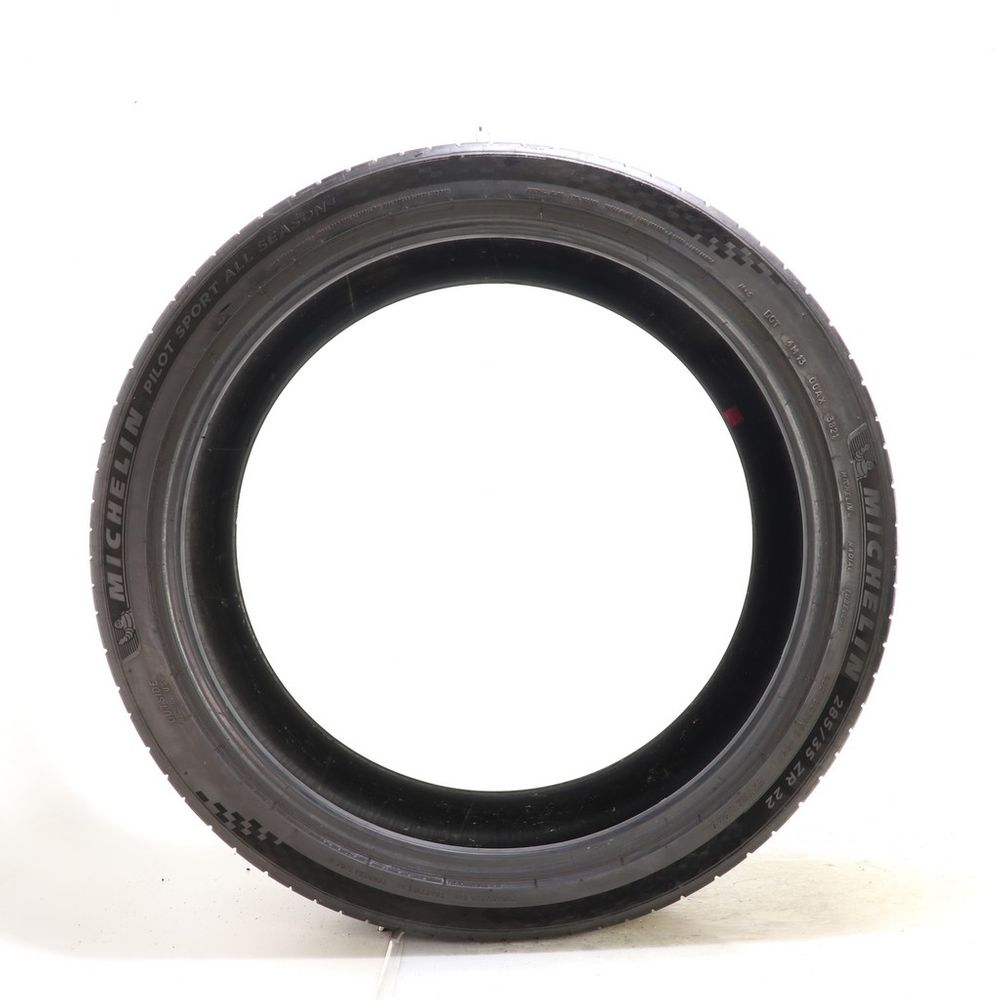 Set of (2) Used 285/35ZR22 Michelin Pilot Sport All Season 4 106Y - 6.5-7/32 - Image 3