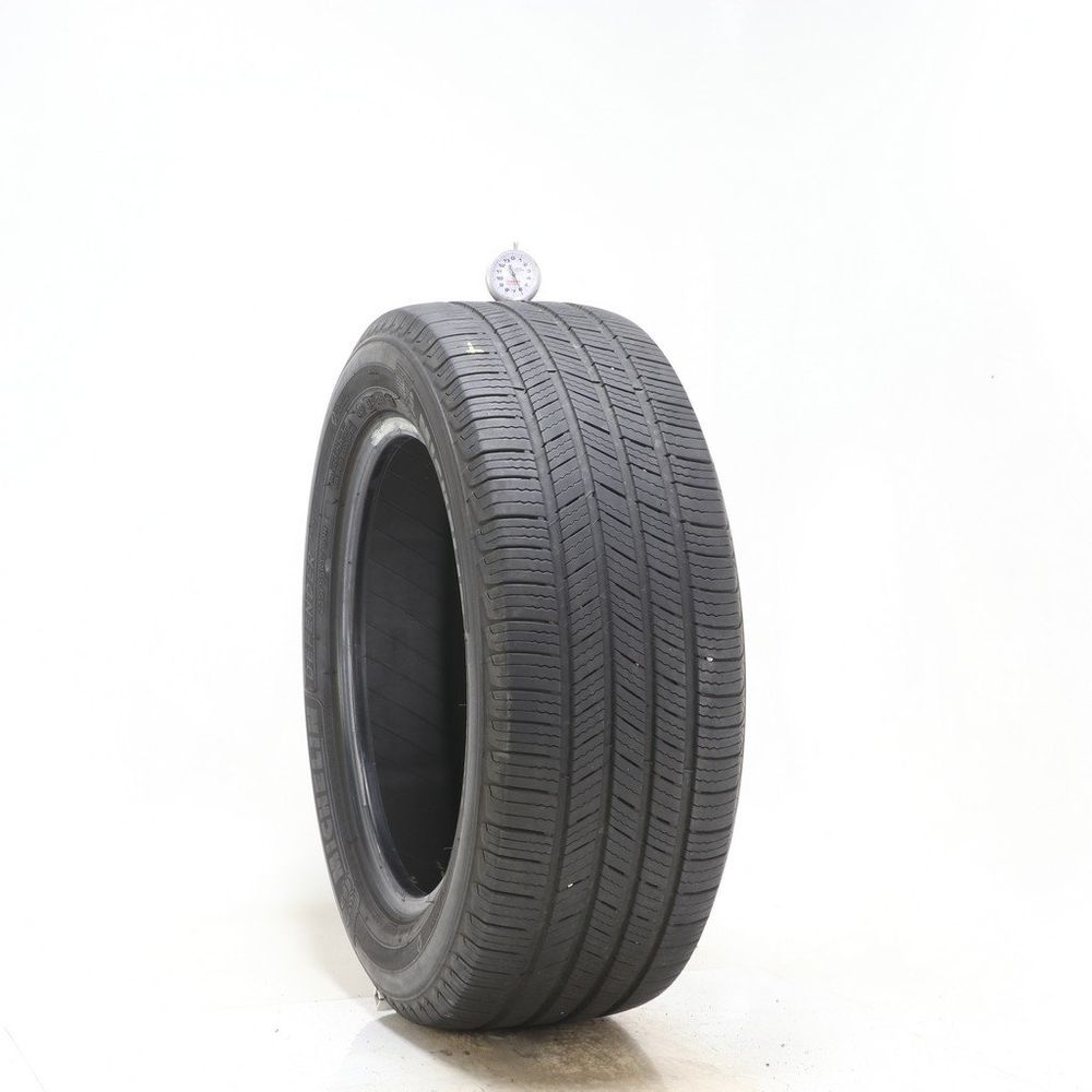 Set of (2) Used 235/55R17 Michelin Defender T+H 99H - 6-7/32 - Image 1