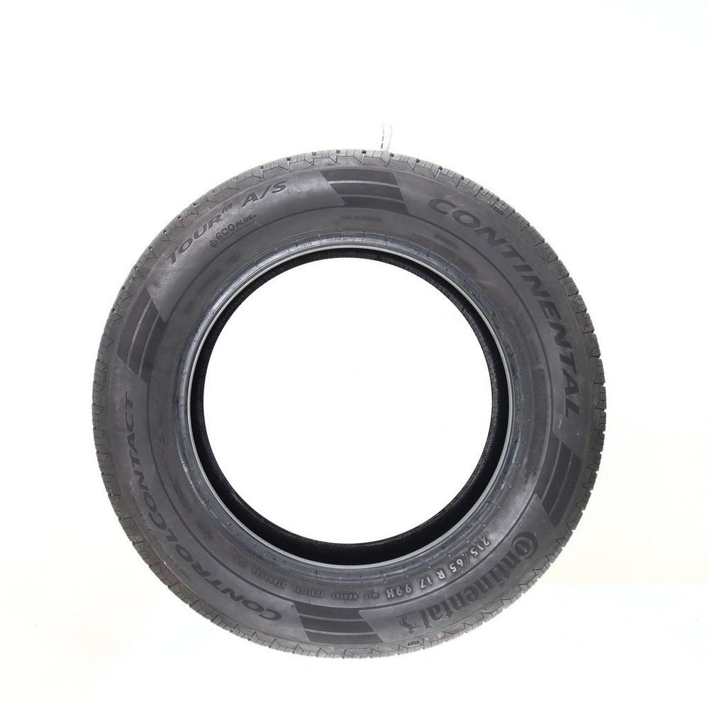 Used 215/65R17 Continental ControlContact Tour M A/S EV 99H - 8.5/32 - Image 3