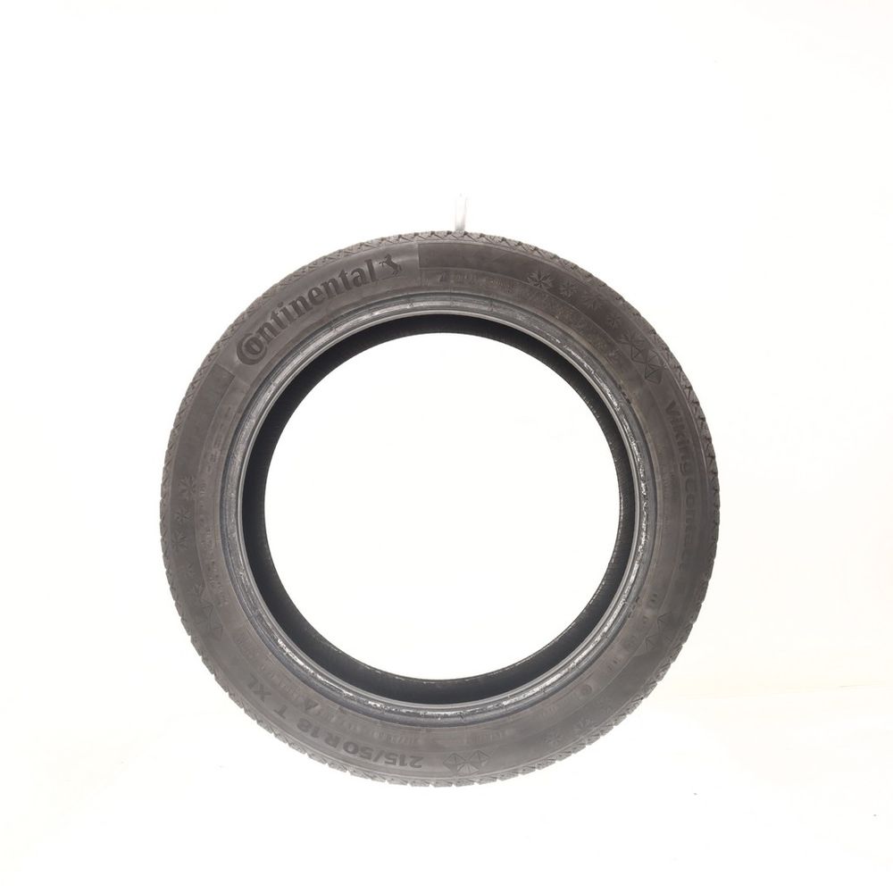 Set of (2) Used 215/50R18 Continental VikingContact 7 96T - 6-7/32 - Image 3