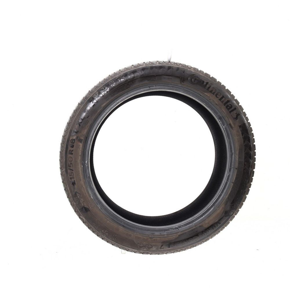 Set of (2) Used 215/50R18 Continental VikingContact 7 96T - 6-7/32 - Image 6