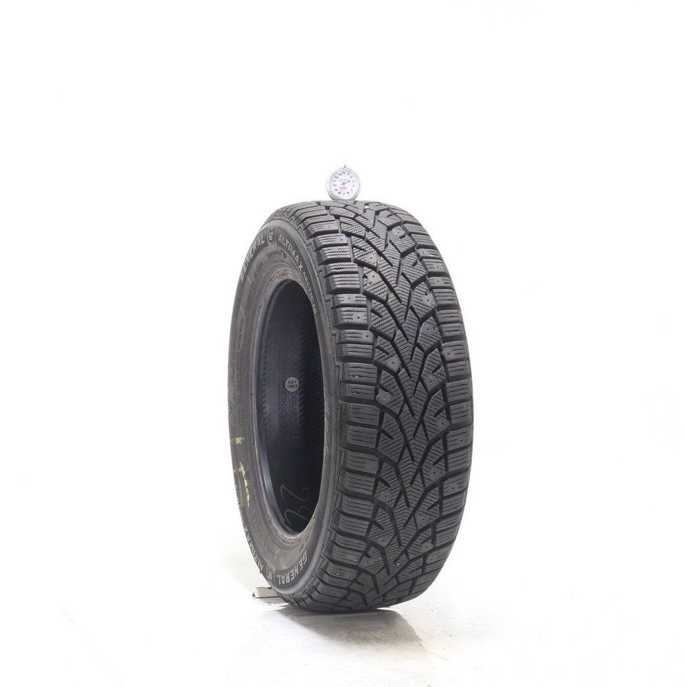 Set of (2) Used 195/60R15 General Altimax Arctic 12 92T - 9.5/32 - Image 1