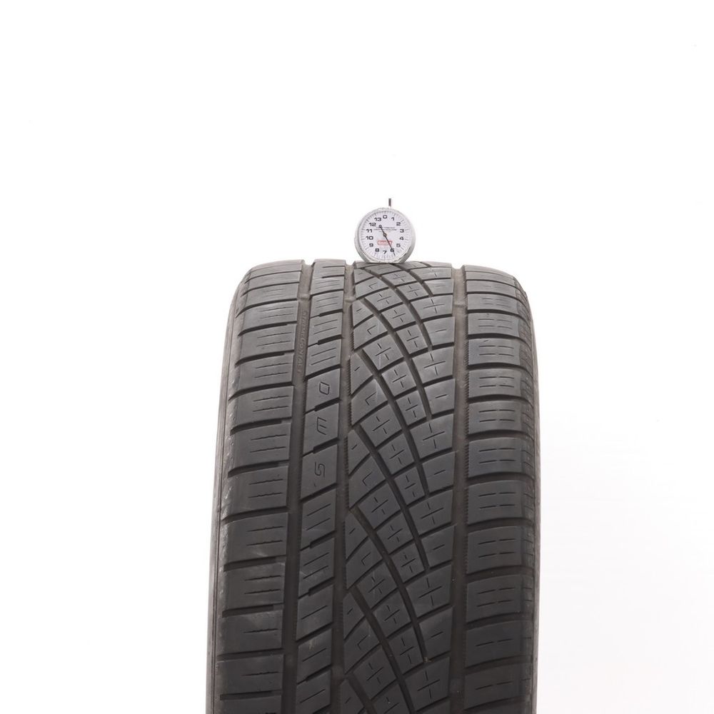 Set of (2) Used 255/45ZR19 Continental ExtremeContact DWS06 Plus 104W - 6-7/32 - Image 2
