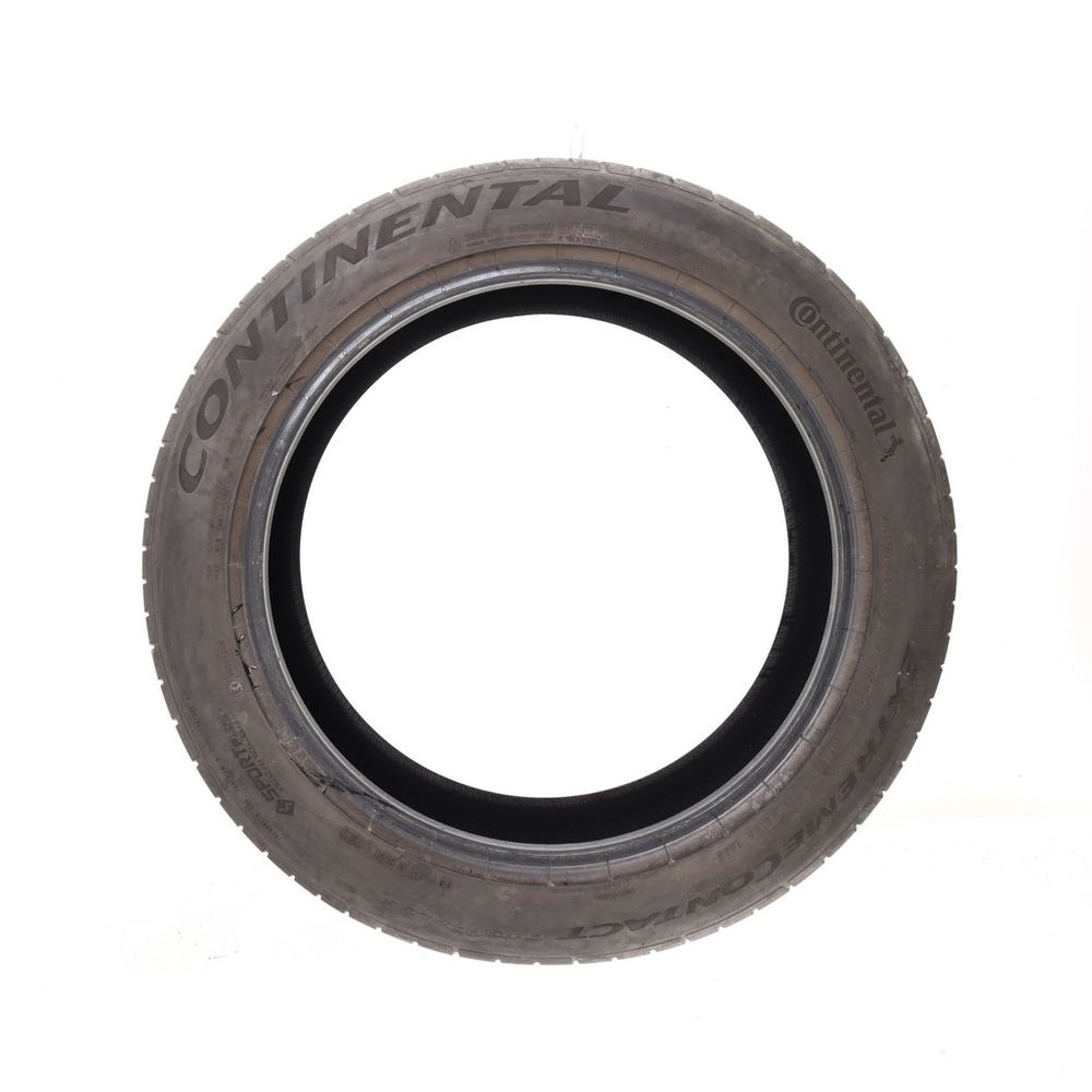 Set of (2) Used 255/45ZR19 Continental ExtremeContact DWS06 Plus 104W - 6-7/32 - Image 3