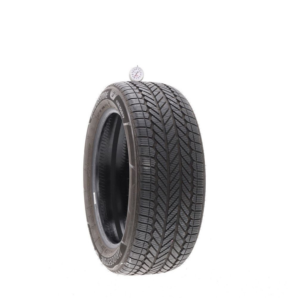 Set of (2) Used 225/50R17 Bridgestone WeatherPeak 94V - 8-9.5/32 - Image 1