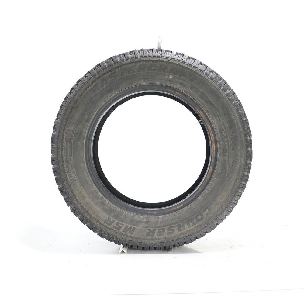 Used 215/70R16 Mastercraft Courser MSR Studded 100S - 9.5/32 - Image 3